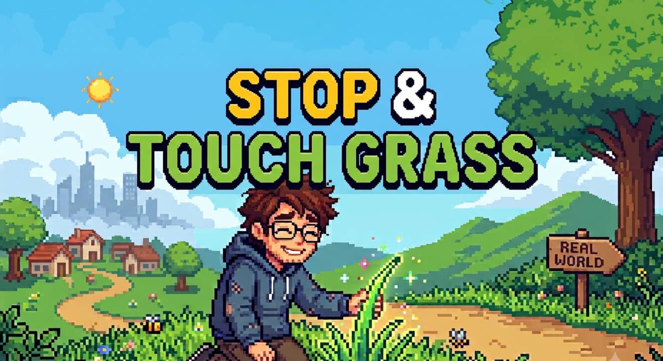 Stop & Touch Grass